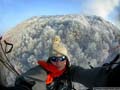 photo parapente uchon sous la neige