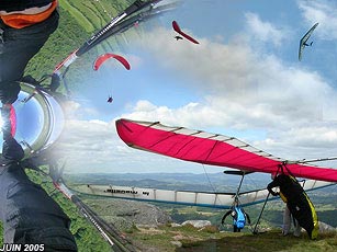 parapente en bourgogne juin 2005