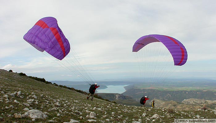 parapente a moustiers sainte marie