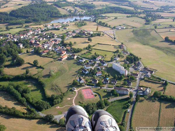 Grury vue du ciel