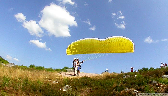 parapente voler en parapente en Bourgogne bapteme parapente