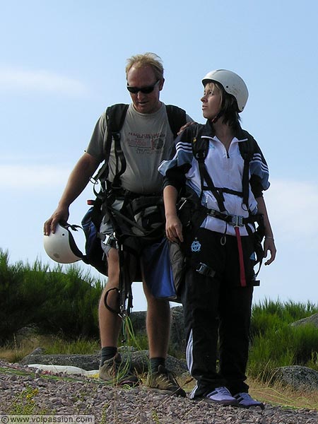 bapteme parapente a Uchon