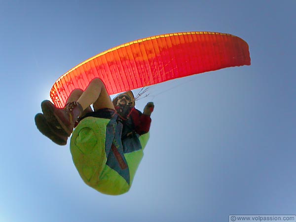 parapente au mont Pejus