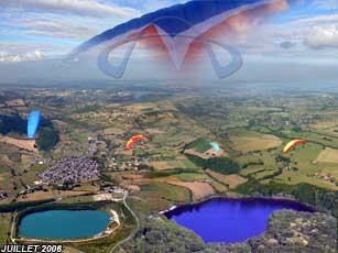 parapente en bourgogne juin 2006