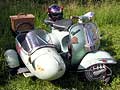 photo side car vespa