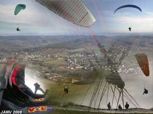 photo parapente en bourgogne volpassion en bourgogne janvier 2008