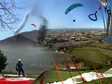 fond d'écran parapente