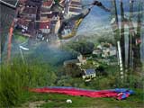 fond d'écran parapente