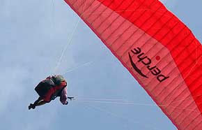 parapente voler en bourgogne