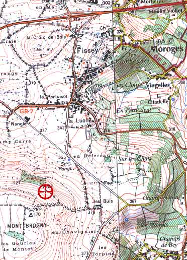 Sites de parapente en Bourgogne - Le Mont Brogny