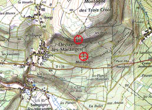 sites de parapente en Bourgogne - dezize les maranges