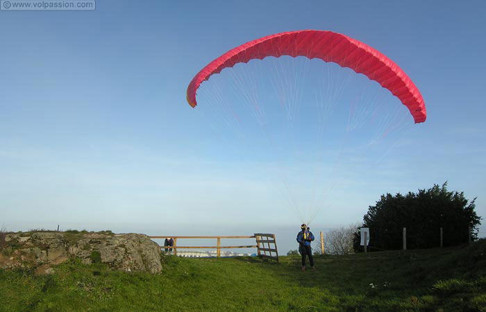 voler en parapente en bourgogne à  Suin